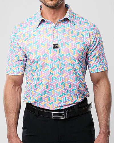 Custom Men’s Retro Golf Polo Shirts | Your Logo, OEM Manufacturer