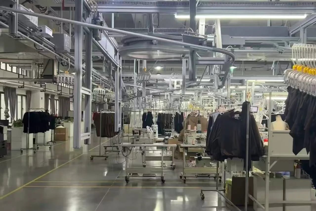 Golf clothing manufacturing background