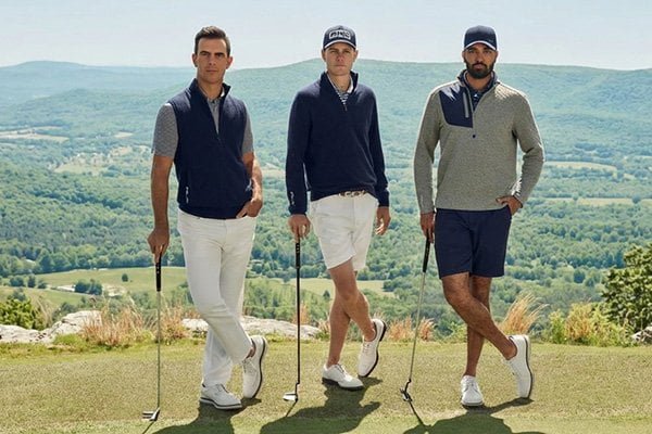 Classic Fit Golf Trousers