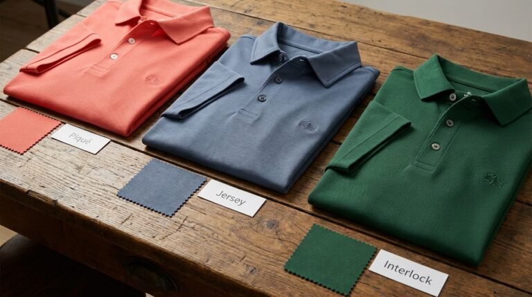 Golf Polo Fabrics: Piqué vs Jersey vs Interlock — The Expert Guide for Customization by Fuway