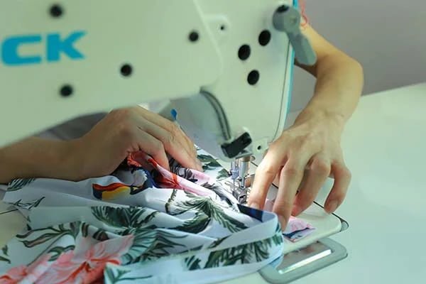 Sewing machines production line