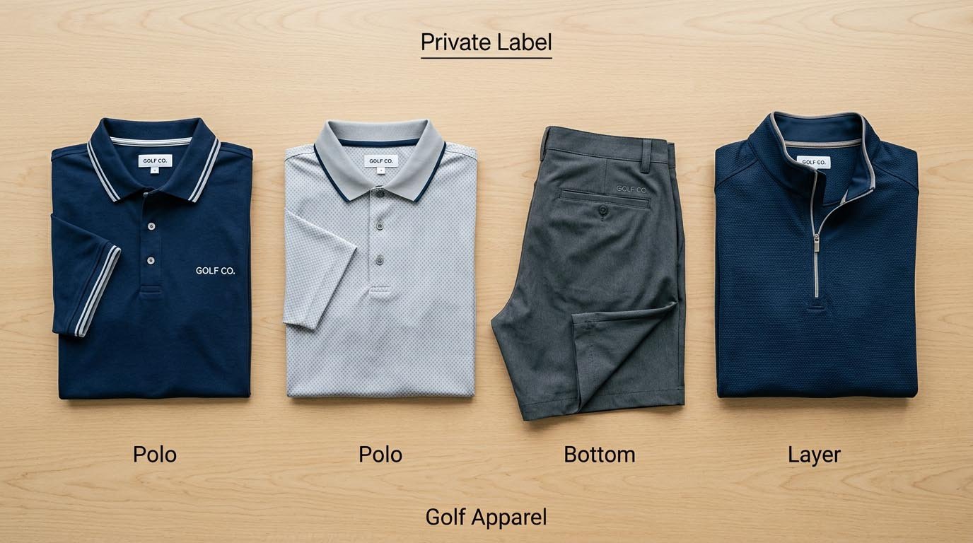 Essential Golf Apparel Product Line