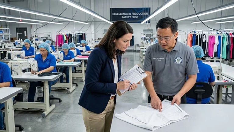 How to Choose a Golf Apparel Manufacturer: 10-Point Factory Audit Checklist (OEM/ODM)
