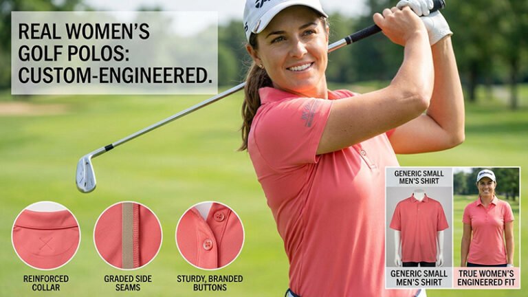 Key Factors B2B Buyers Should Consider When Evaluating Women’s Golf Polo Shirts