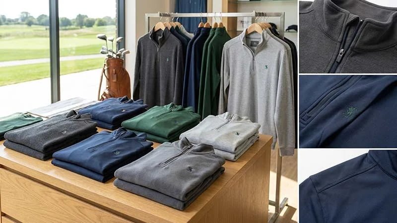 The Ultimate Guide to Golf Quarter-Zip Design (Features, Fabrics, Fit & More)