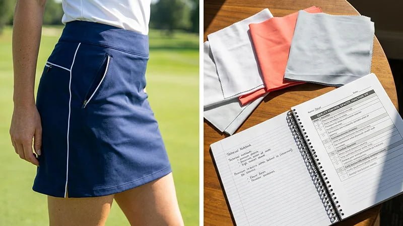 Women’s Golf Skort Development Checklist