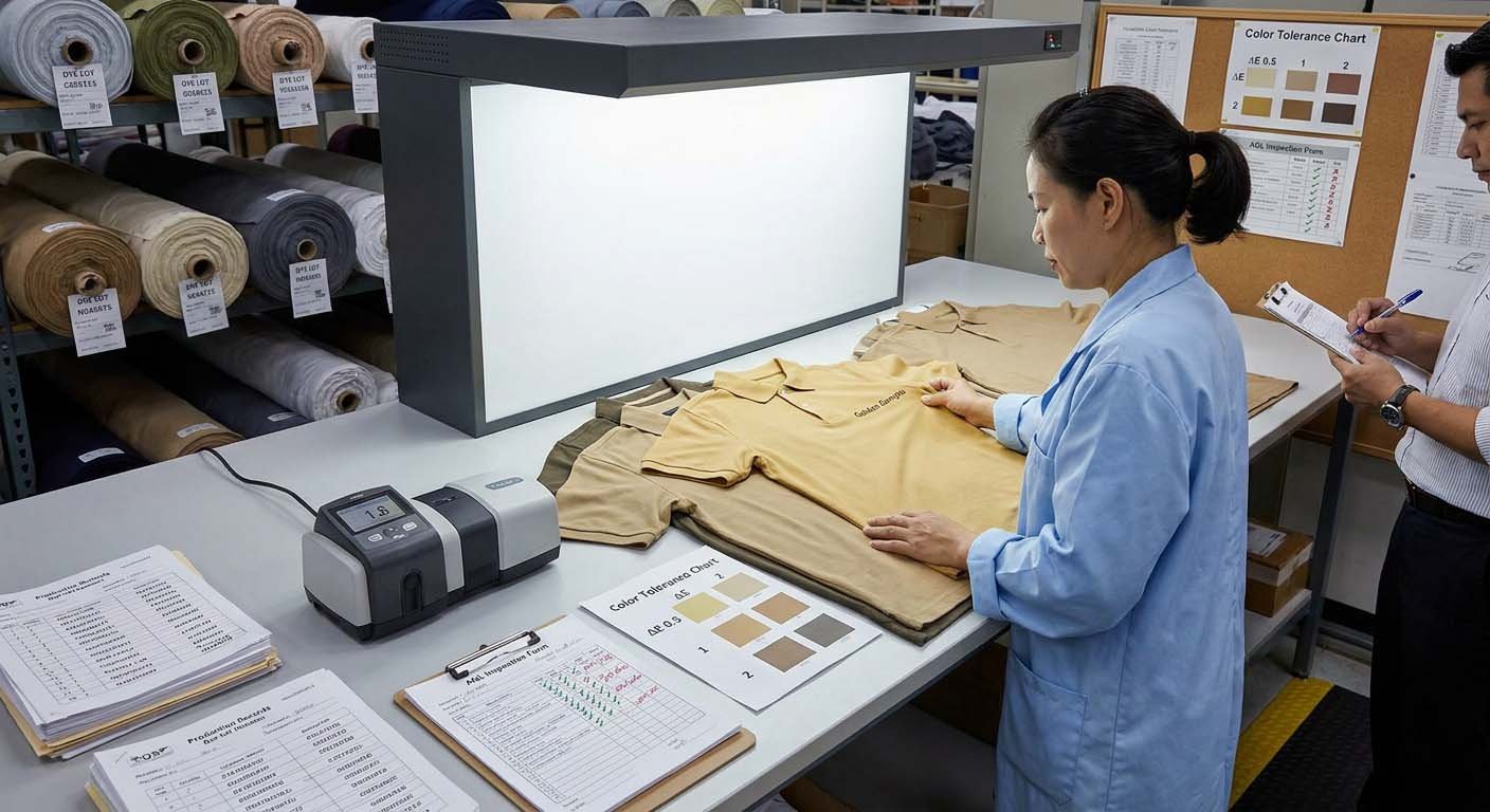 Understanding acceptable color variance and quality inspection methods Color tolerance and quality control