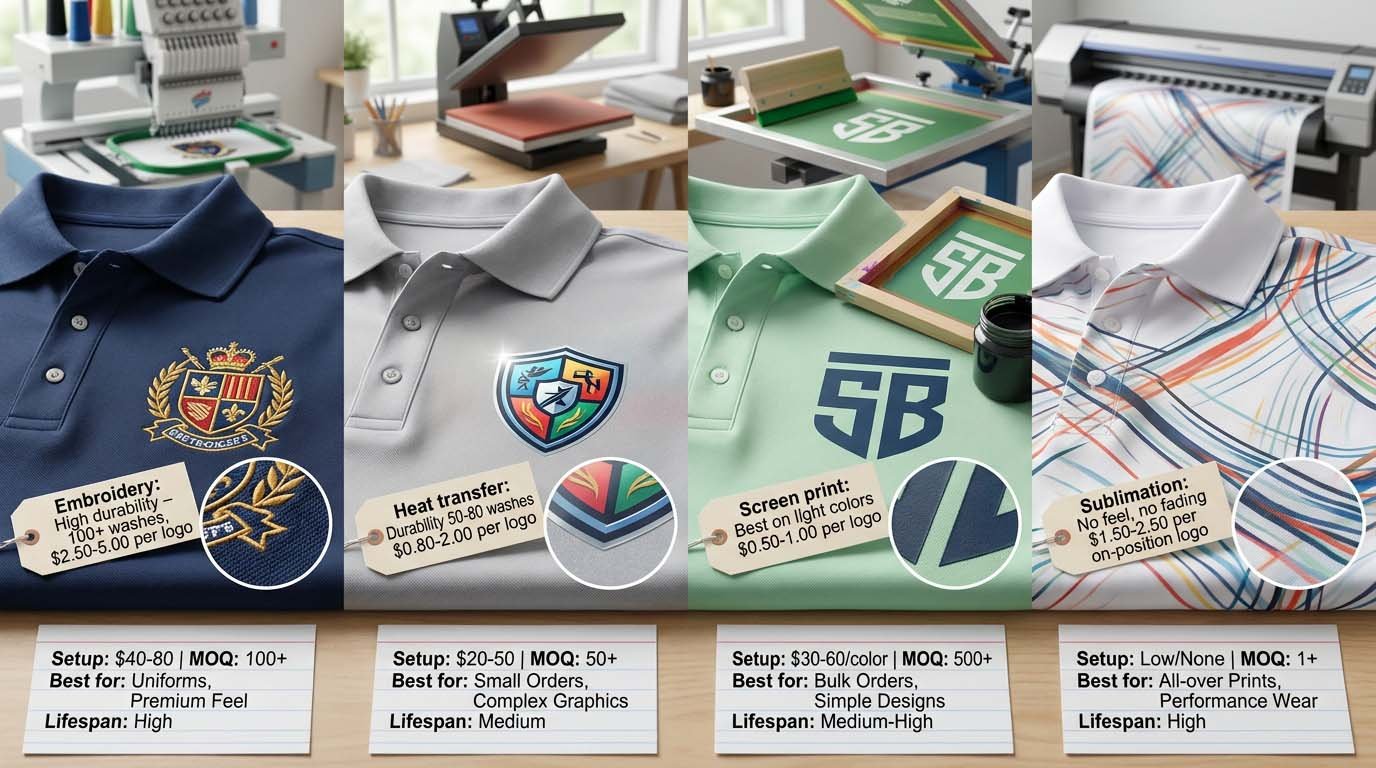 Logo method comparison chart