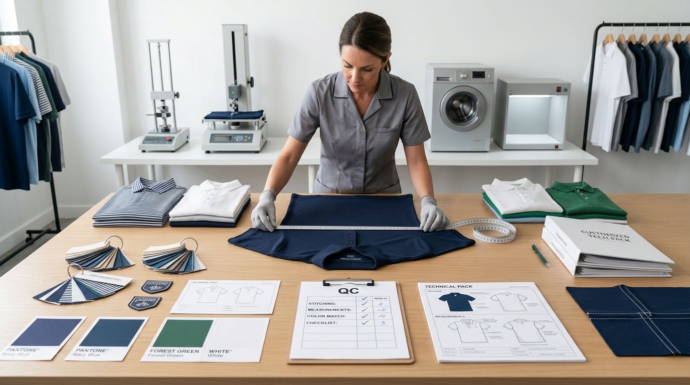 FUWAY Golf Apparel Quality Control and Testing