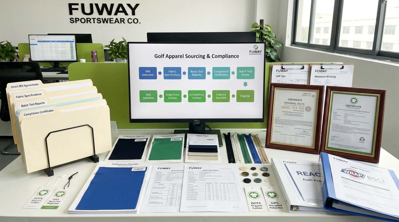 Material sourcing and compliance verification process