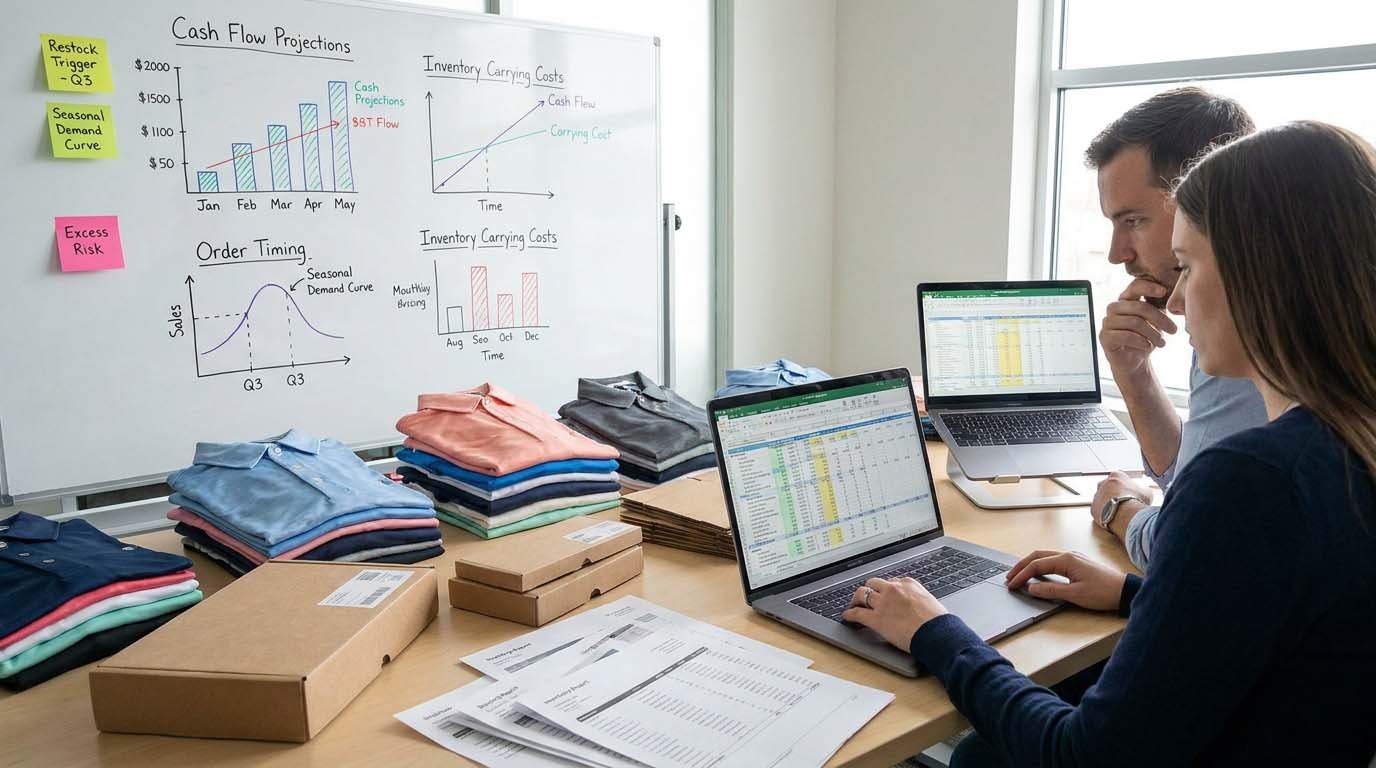 Inventory and cash flow planning model