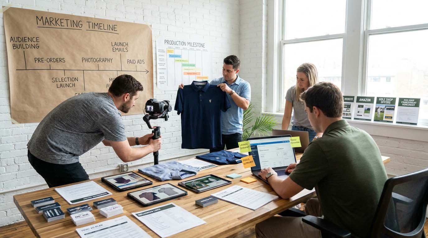 Launch timeline and marketing preparation