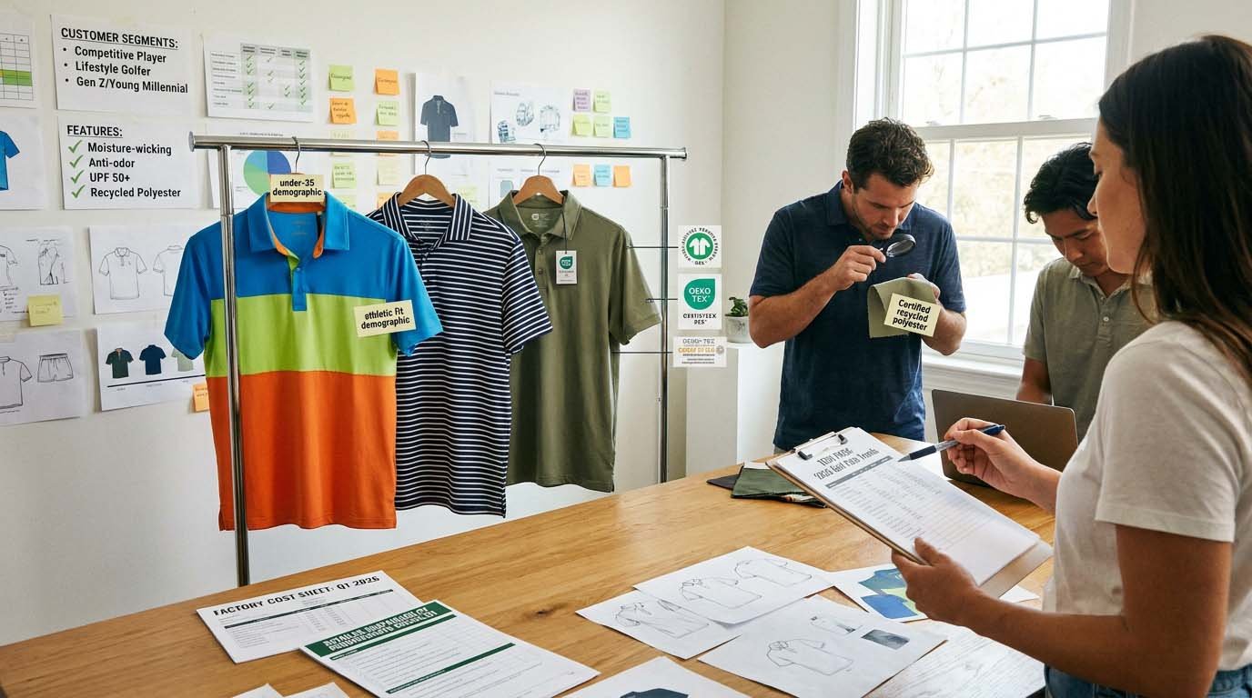 How customer segments and market forces shape commercially viable trend adoption Market drivers for 2026 golf polo trends