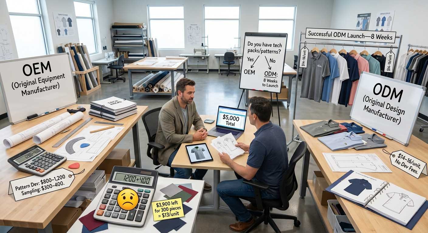 Golf Apparel OEM vs ODM: Which Model Suits Your Brand?