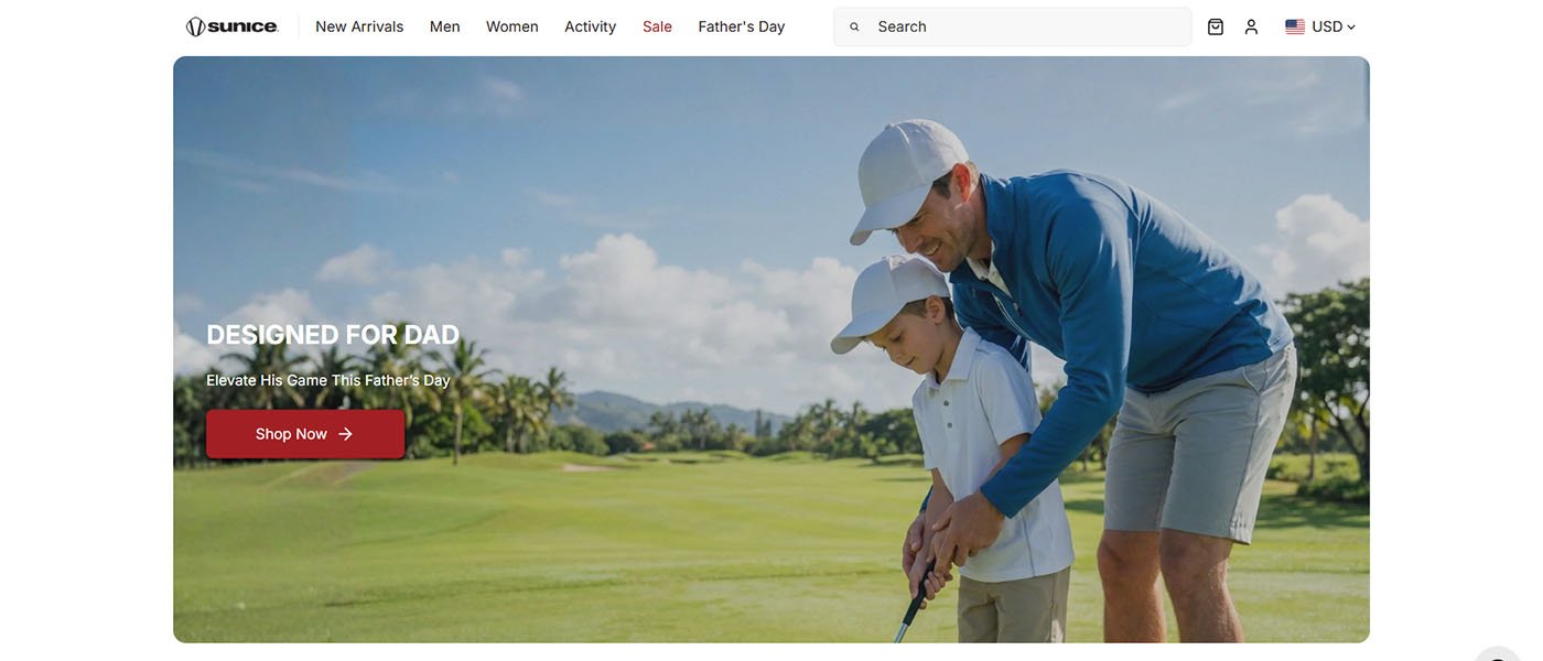 Sunice Golf Apparel