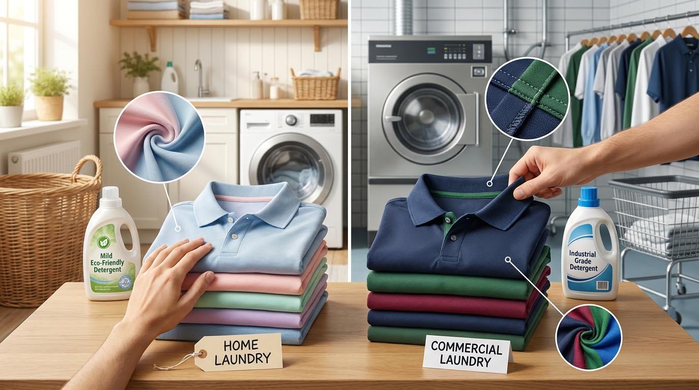 How washing method, wear frequency and staff demographics determine required fabric specifications Fabric attribute selection by operational use case