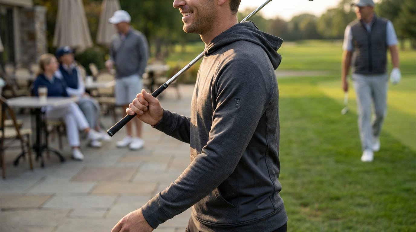 Market opportunities for golf hoodies in lifestyle positioning Golf hoodie market growth and athleisure trend