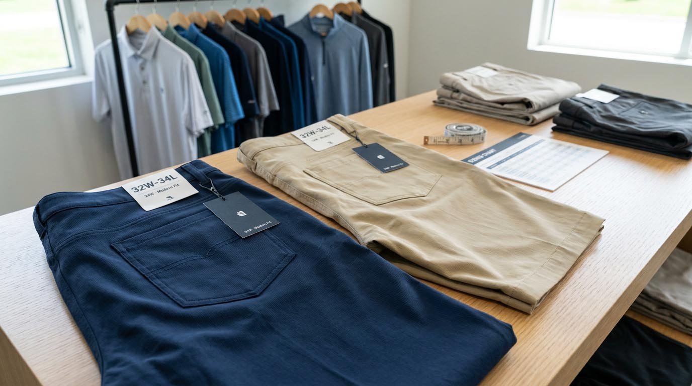 Golf pants and shorts for collection expansion