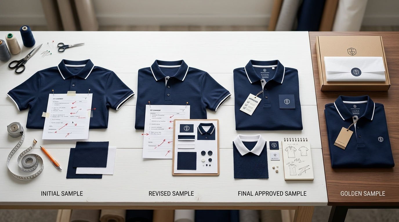Golf polo sampling approval process