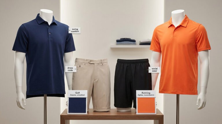Golf Apparel vs. Regular Sportswear: Key Differences & How Brands Can Stand Out