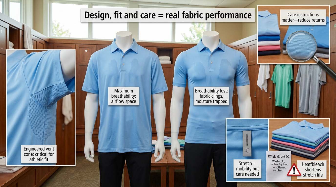 How fit and design affect fabric performance