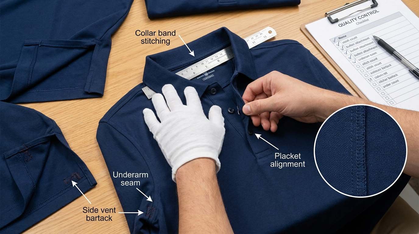 How to measure polo shirt body dimensions correctly Measuring golf polo dimensions