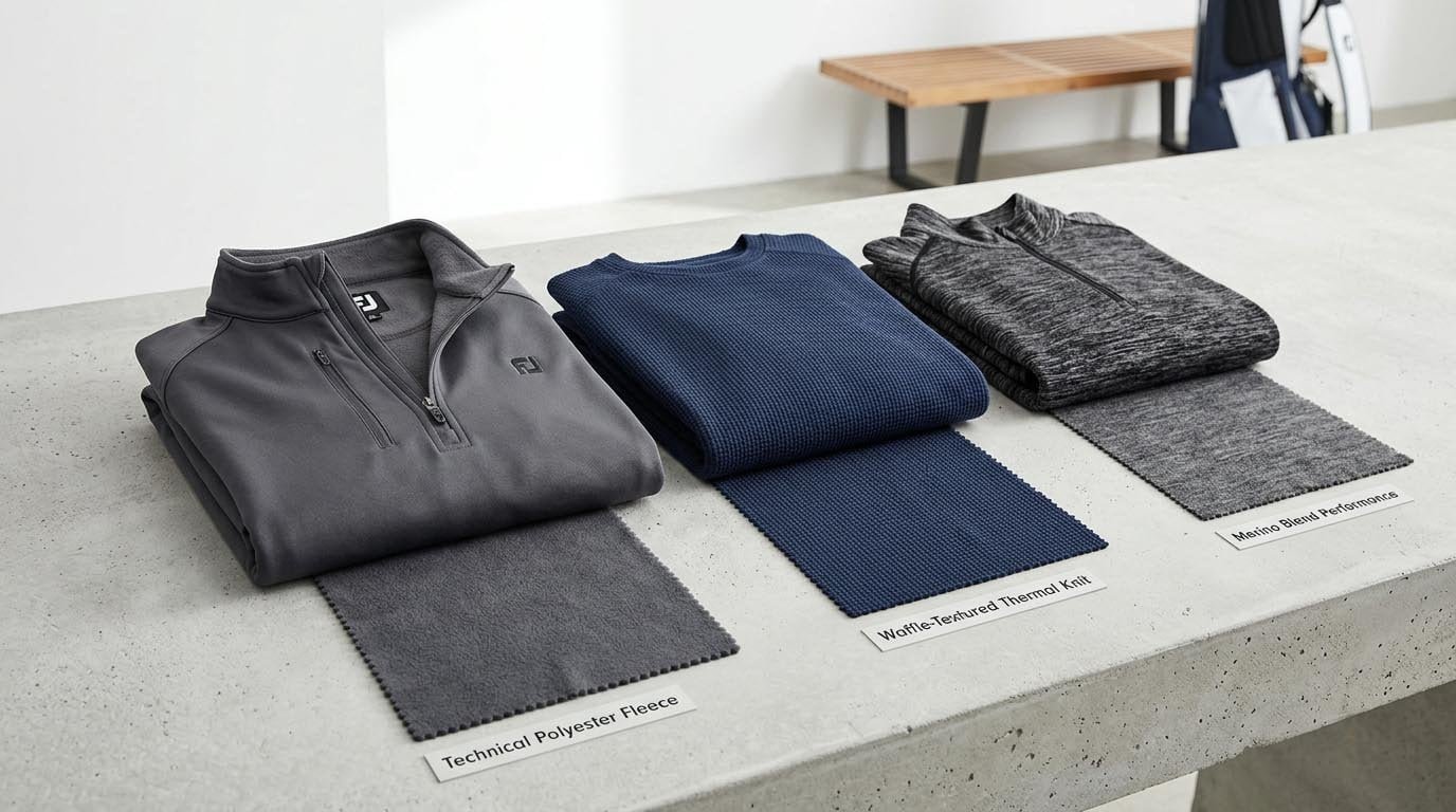 Mid-layer fabric comparison chart