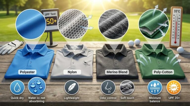 Choosing the Best Summer Golf Apparel Fabrics: Lightweight, Quick-Dry & UV Protection Guide