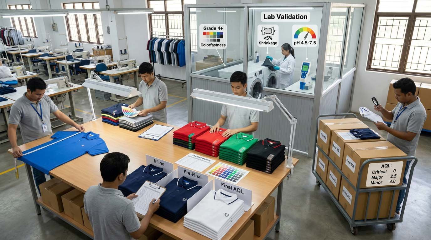 How to Inspect the Quality of Golf Polo Shirts: The Ultimate Buyer’s Guide