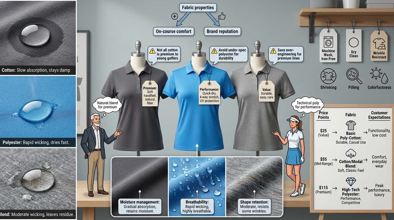 Why fabric matters for golf performance