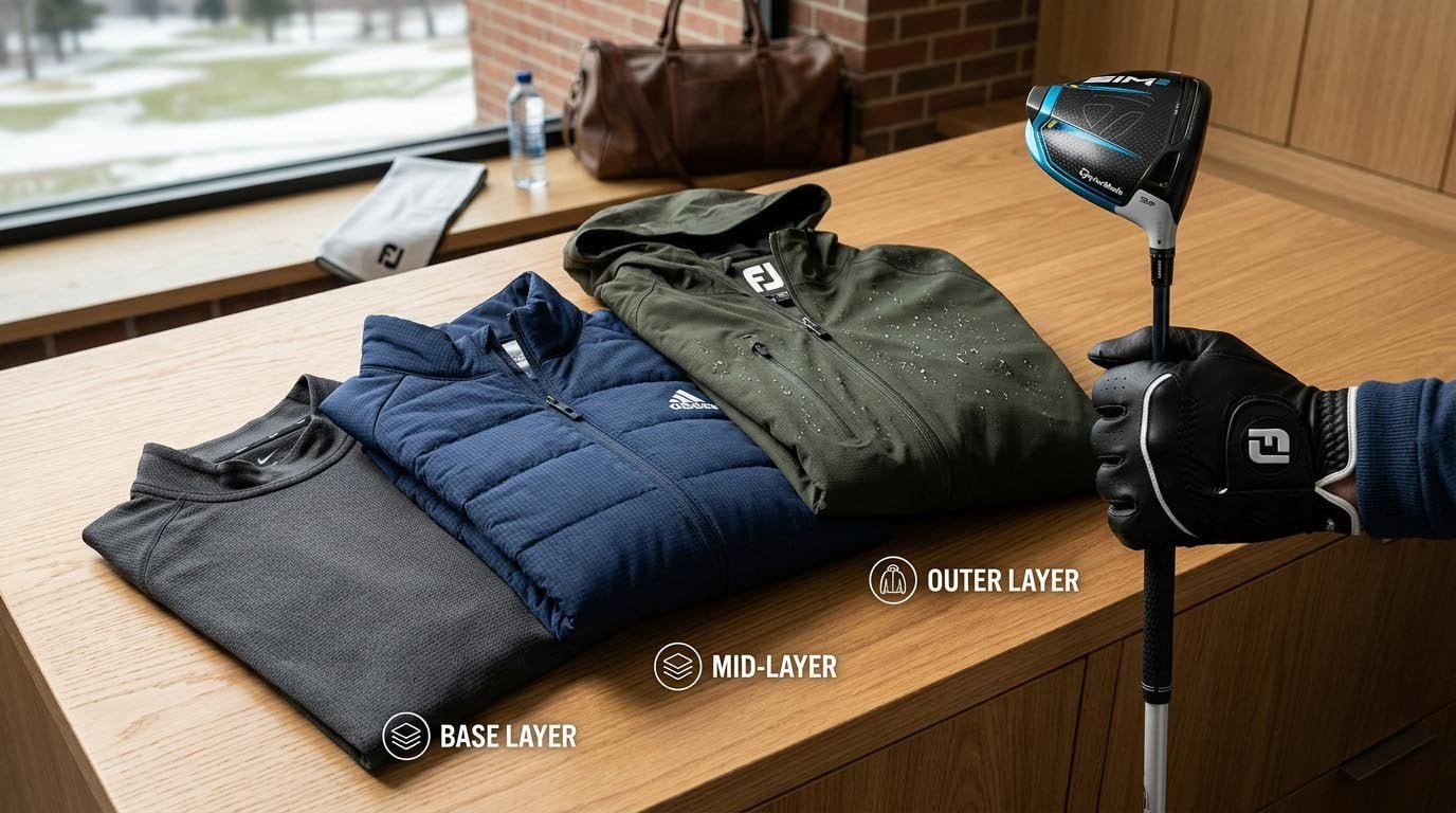 The Ultimate Guide to Winter Golf Fabrics: How to Balance Warmth, Stretch, and Layering