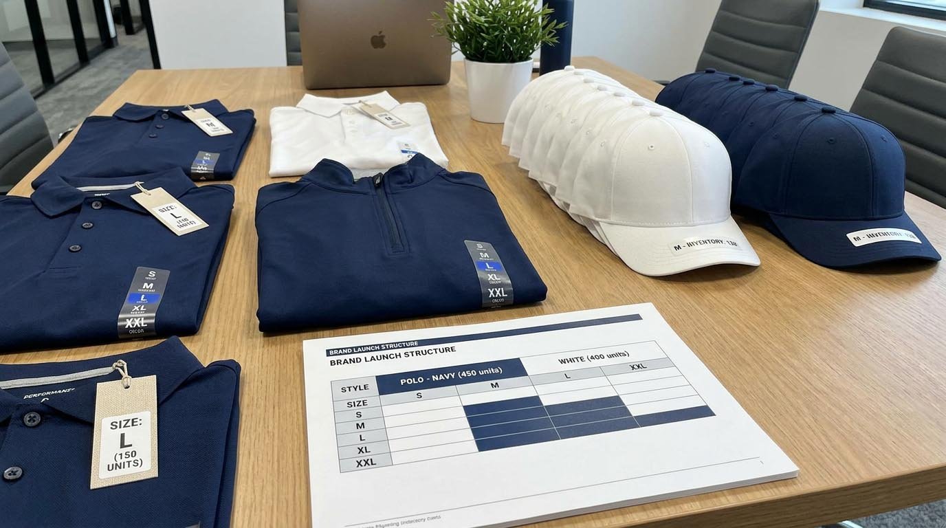 Recommended launch structure for new golf brands
