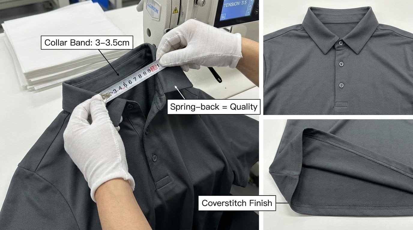 Collar and trim construction quality