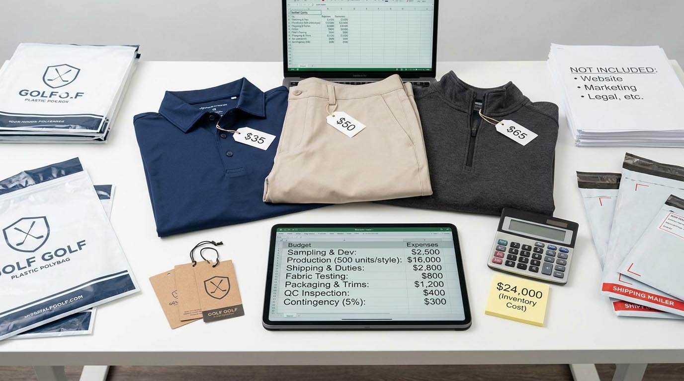 Example Budget for a First Golf Collection