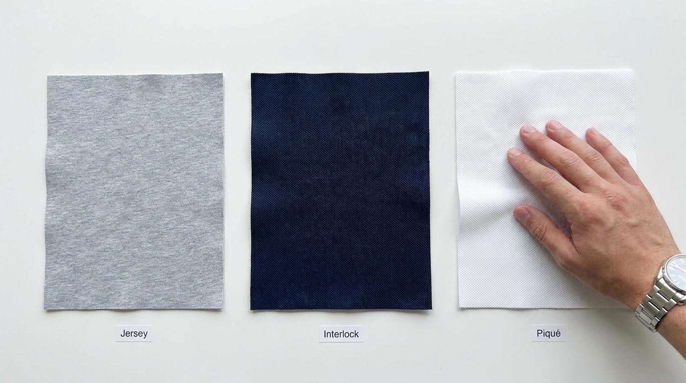 Fabric knit structures comparison