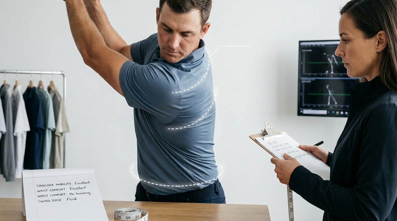 Golf Apparel Fit Guide: How to Balance Swing Mobility, Modern Silhouette and All-Day Comfort