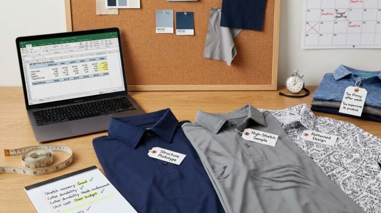 How to Design a Golf Polo Shirt: Fit, Collar, Placket, Fabric and Performance Details