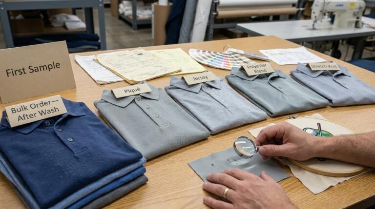 Best Fabrics for Golf Shirts: Piqué, Jersey, Polyester Blends and Stretch Performance Knits