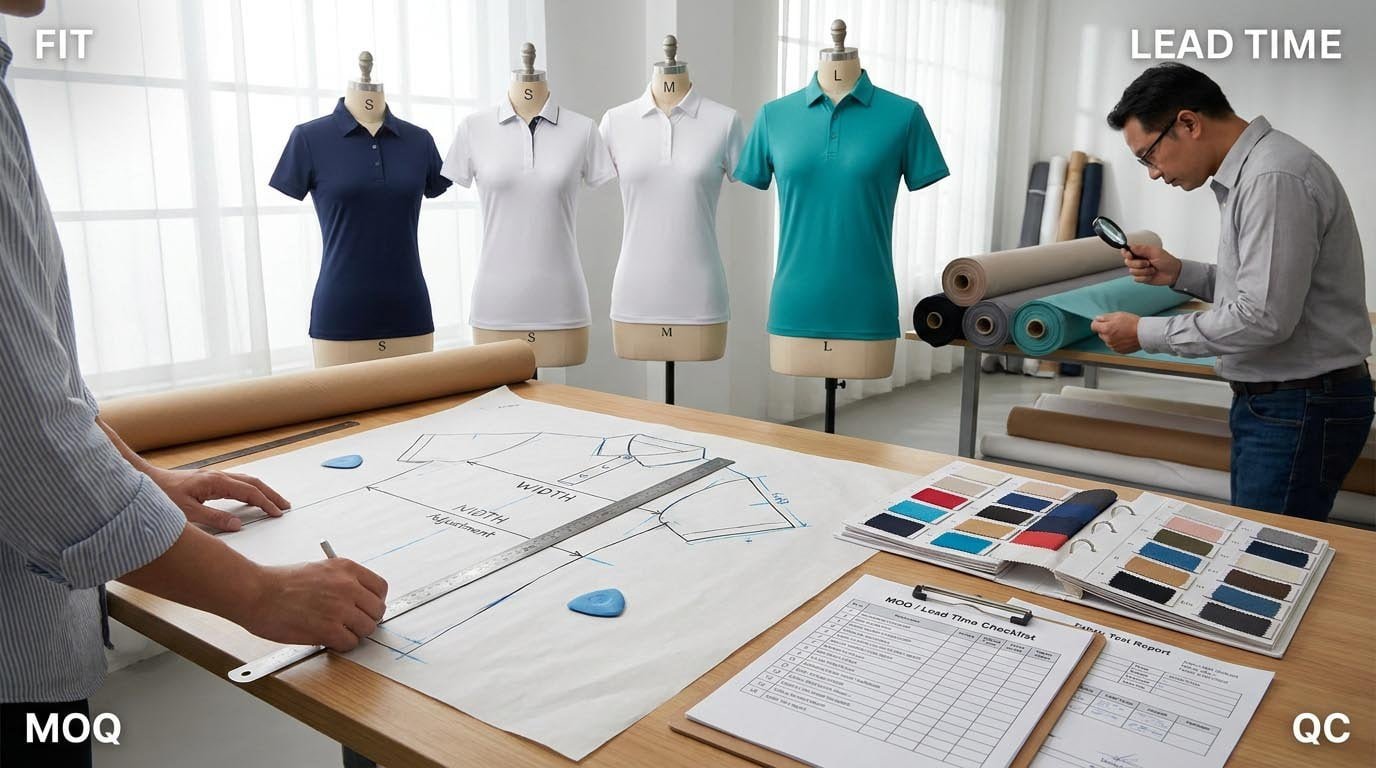 4-Way Stretch Fabric Explained for Golf Shirts: Performance Benefits, Testing Methods, and Sourcing Tips