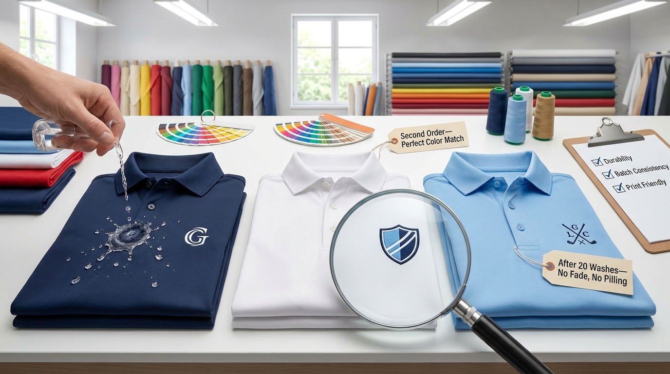 Key properties of golf shirt fabrics Golf shirt fabric properties