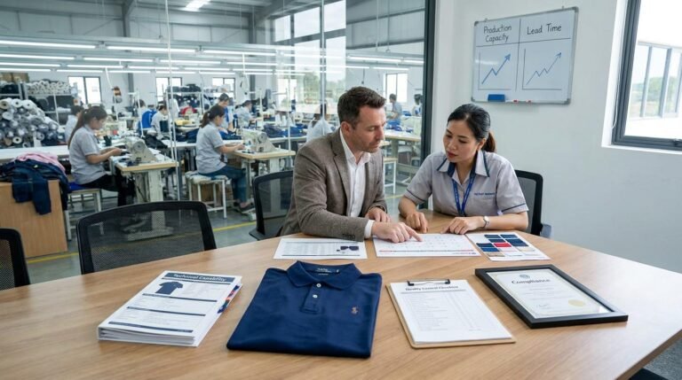 How to Evaluate a Golf Apparel Factory for Long-Term Partnership