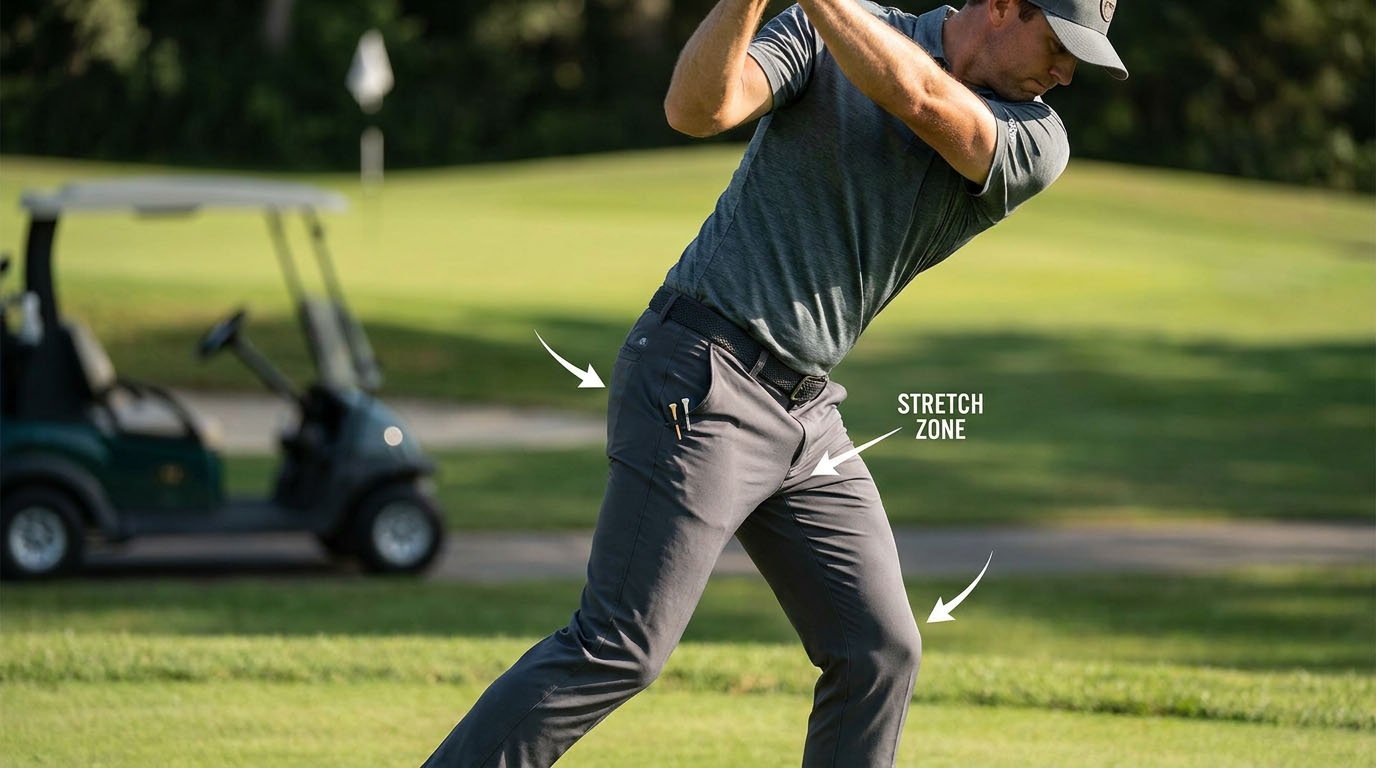 What golf pants need to handle Golf bottoms functional requirements