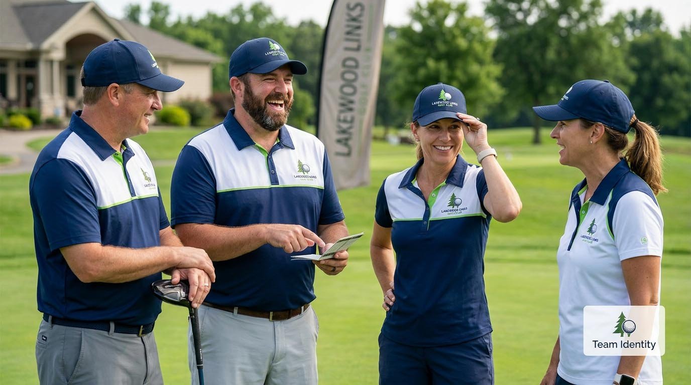Custom Golf Apparel for Teams: How to Build a Strong Team Identity