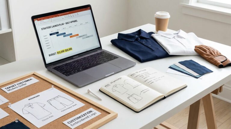 How to Start a Golf Apparel Line: Product Planning, Fabrics, Fit, MOQ and Launch Strategy