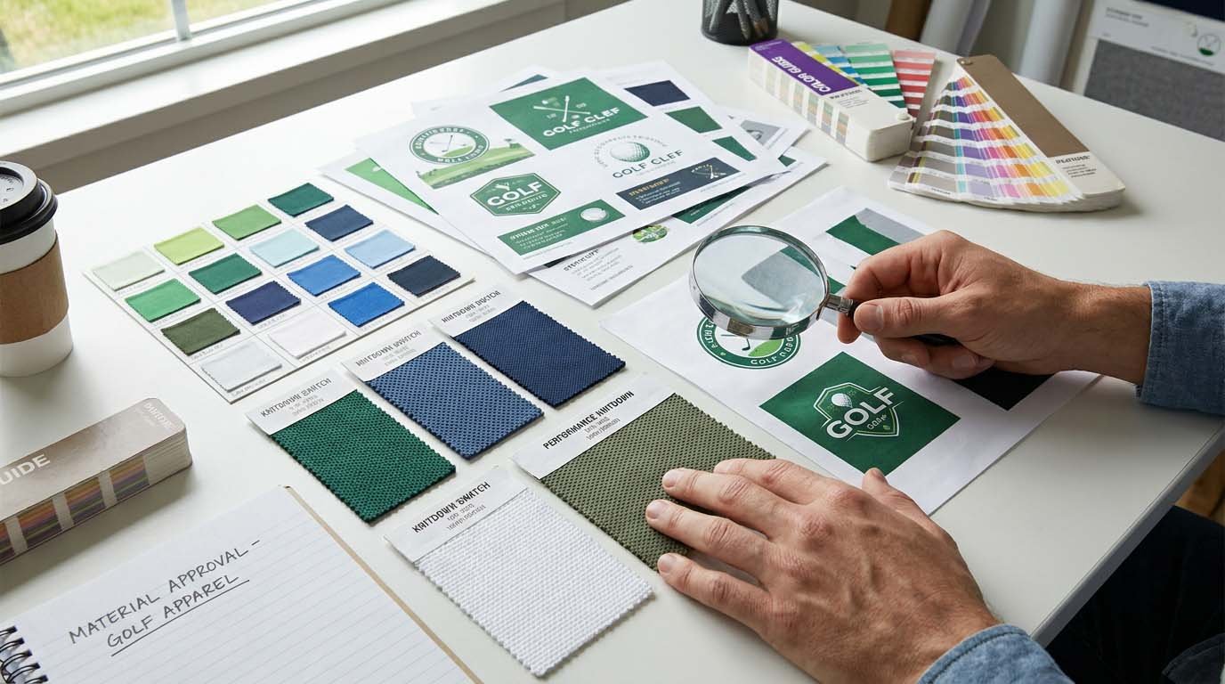 material approval samples lab dips knitdowns strike-offs