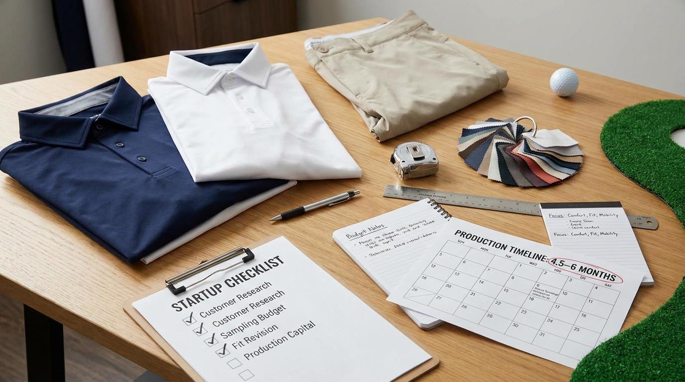 requirements to start golf apparel brand what does it take to start golf apparel line