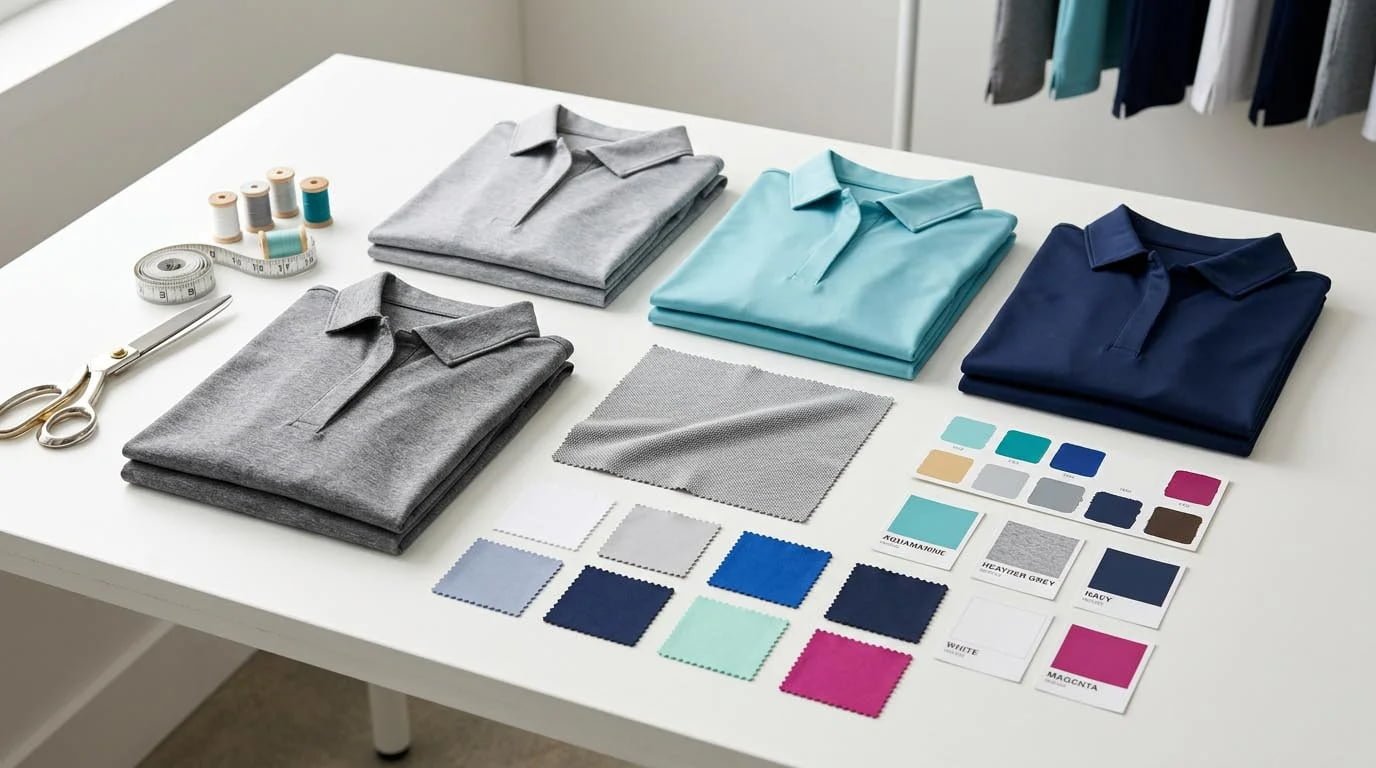 Best fabric for women’s golf polo shirts