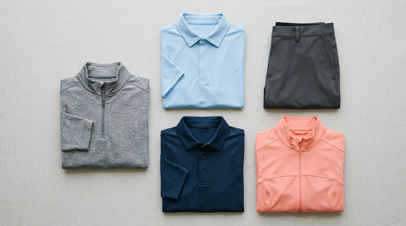 Best first products for a golf apparel brand