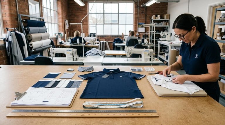 Golf Polo Shirt OEM Process: From Design to Mass Production