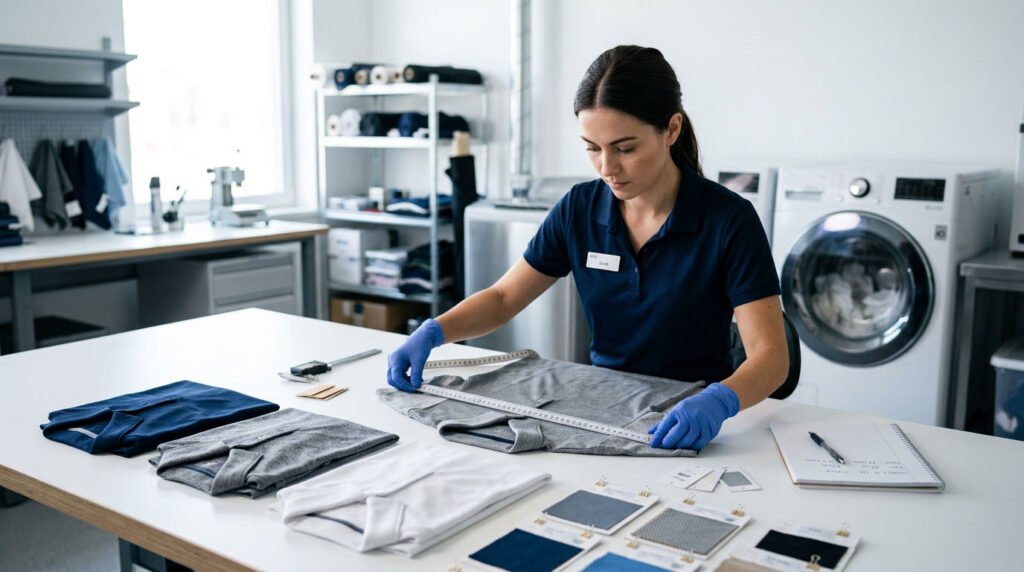 Golf Apparel Fabric Shrinkage Testing: How to Control Fit Before Bulk Production